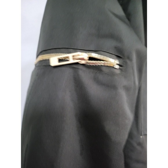 Yoki Olive Green Anorak Jacket Leopard Faux Fur Lined Hooded Drawstring - Picture 8 of 11